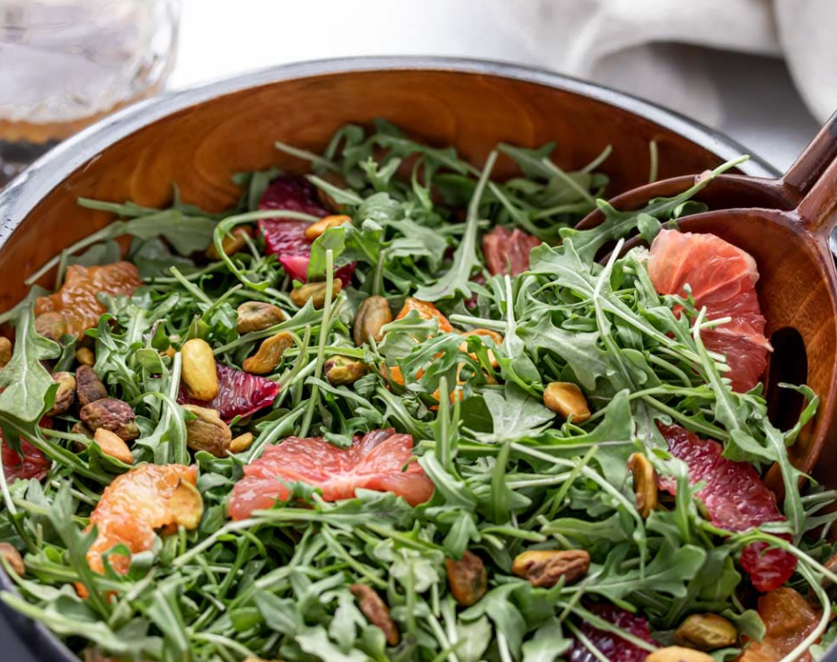 Citrus Glow Arugula Salad — Vegan, Gluten-Free, Anti-Inflammatory