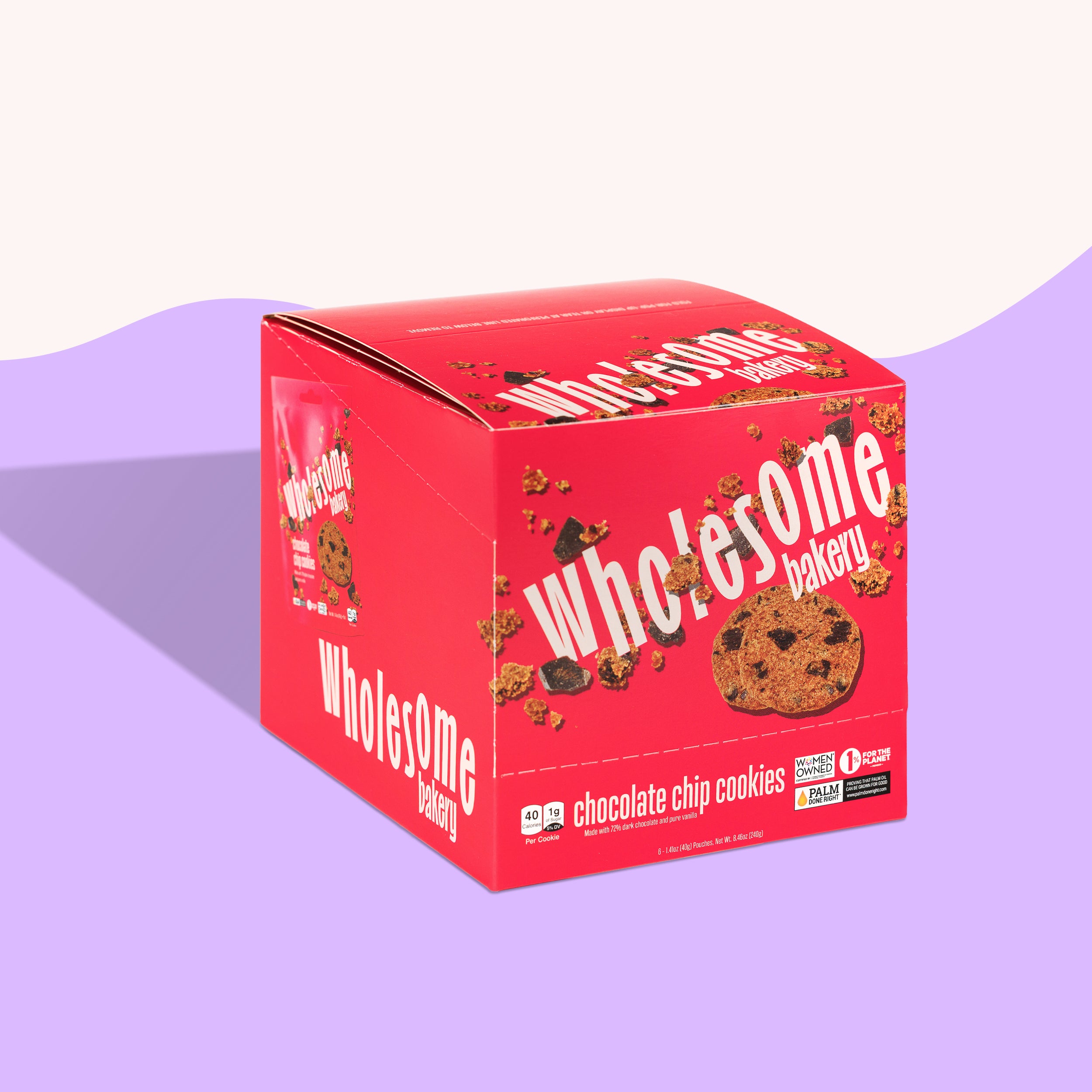 Plant-based chocolate chip cookies, allergen-friendly treat shipped nationwide